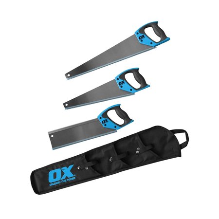 OX TOOLS Three Piece Handsaw Kit OX-P432903